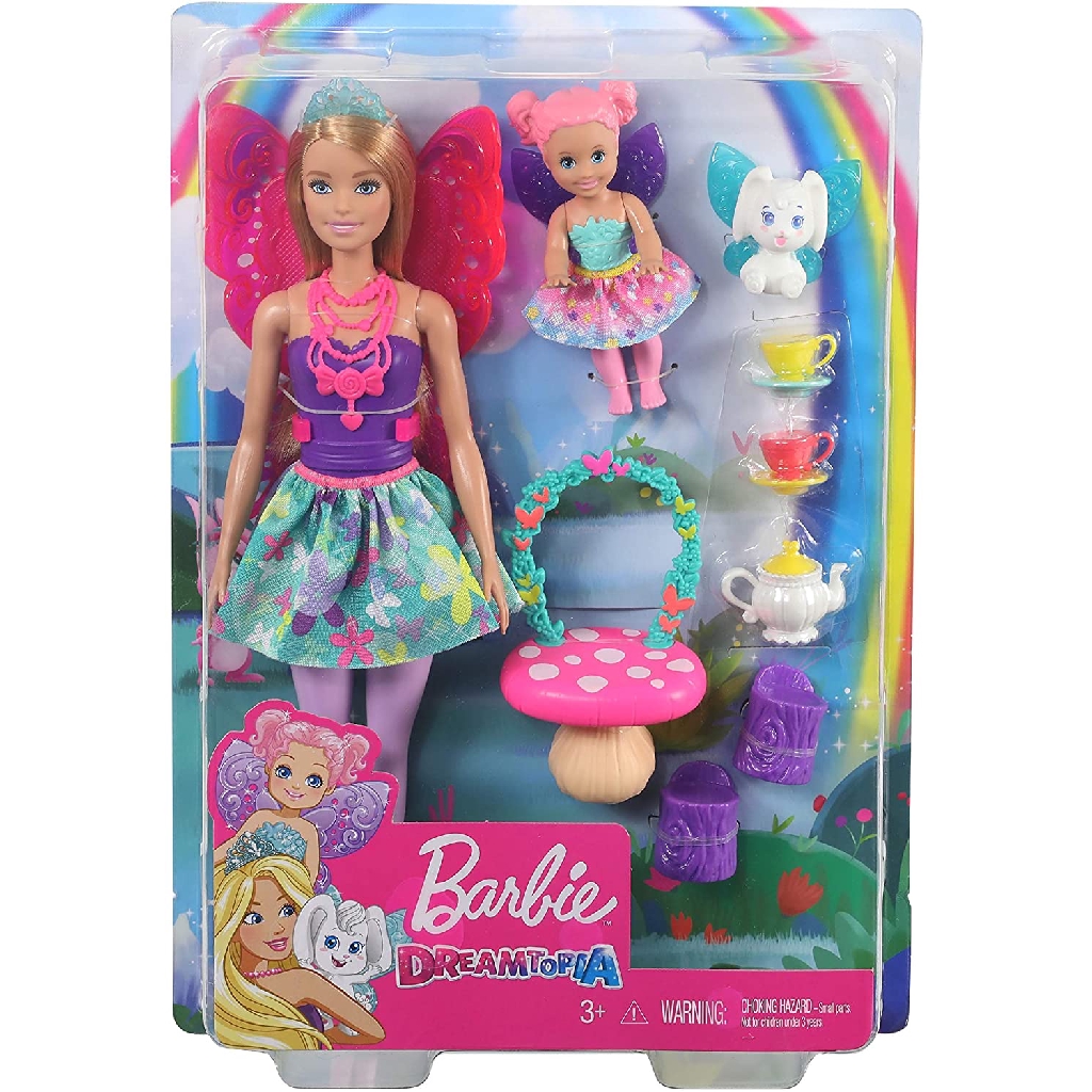 barbie dreamtopia 4 doll set