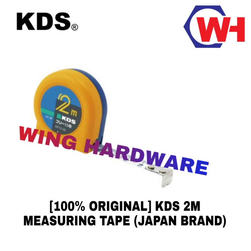 [100 ORIGINAL] KDS 2M MEASURING TAPE (JAPAN BRAND) Shopee Malaysia