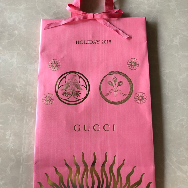 gucci paper bag 2018