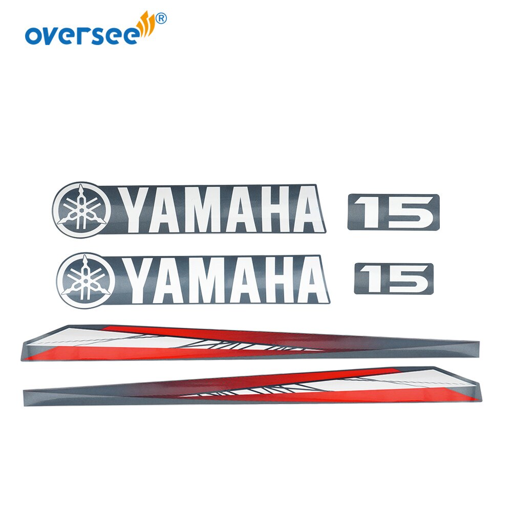 Marine Vinyl free ship Yamaha Outboard Motor sticker Decal sticker Kit 9.9 hp 