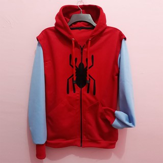 Spiderman Homecoming Home Made Suit Jacket Soft Smooth Material Thick Printing Logo Printing Not Screen Printing