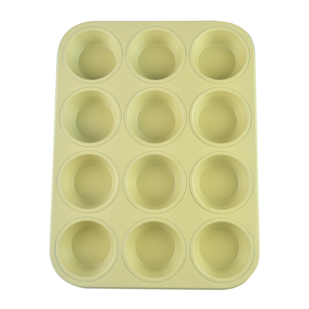 Little Homes 12 Holes Ceramic Cupcake Pan Muffin Pan Non Stick Bakeware Easy To Clean For All Your Baking Needs Shopee Malaysia