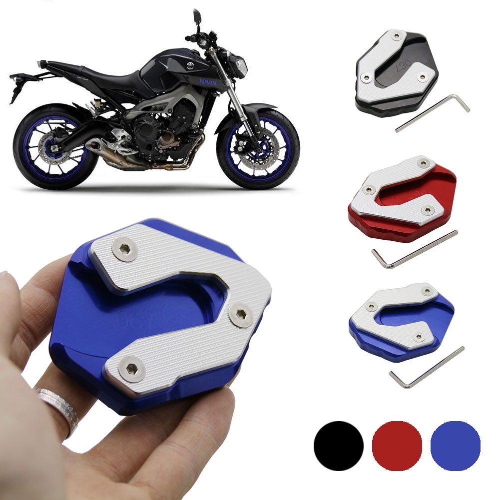 For Yamaha MT09 FZ09 XSR900 Rear Foot Brake Lever Enlarger Extension Plate Pad 