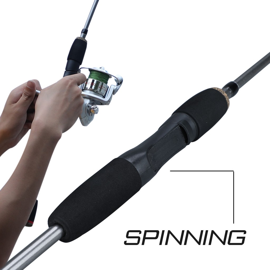 Must Versatile Sougayilang New Style 5.5FT Casting Spinning Fishing Rod EVA Handle-Joran Pancing 6BB 5.2:1 Gear Ratio... - Image 3