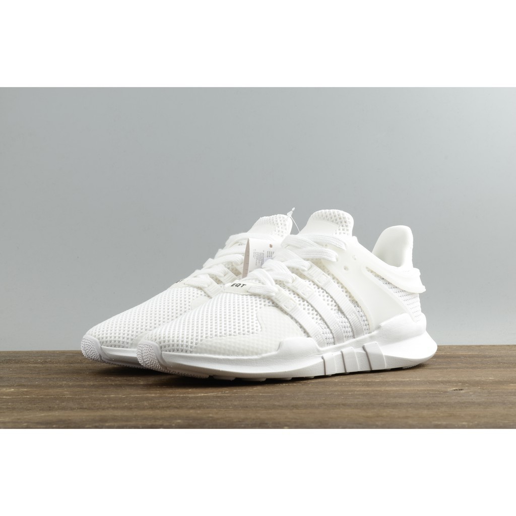 all white adidas running shoes mens