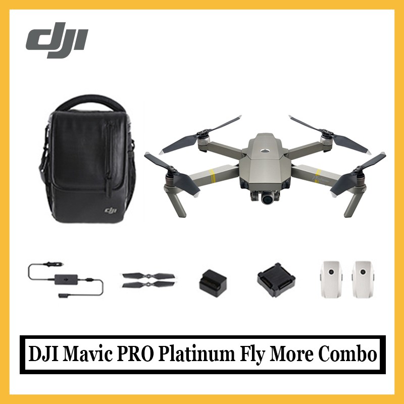 DJI Mavic PRO Platinum Fly More Combo Kit Set Quadcopter Copter
