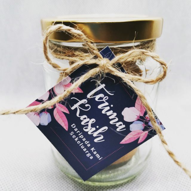 Ready Stock Tag Terima Kasih Doorgift Shopee Malaysia
