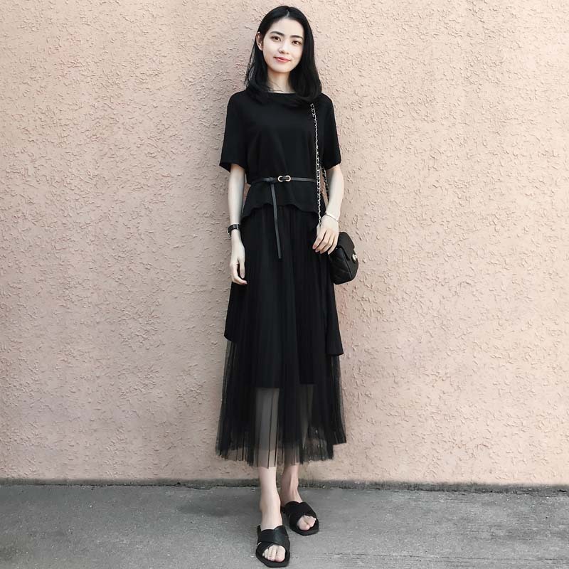 elegant short black dress