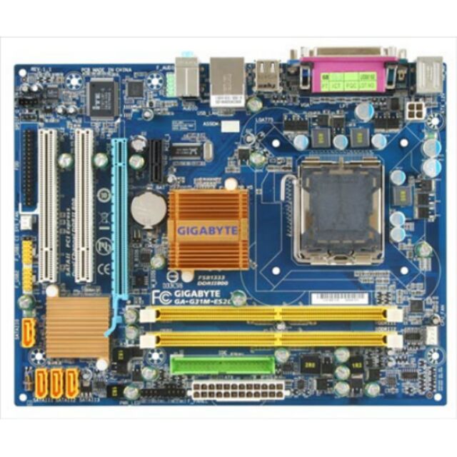 Gigabyte Ga G31m Es2l Socket 775 Motherboard Ddr2 Shopee Malaysia