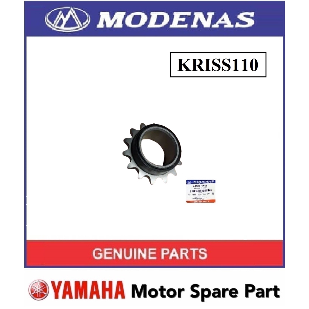 MODENAS KRISS110 CRANKSHAFT TIMING GEAR // CRANK SHAFT SPROCKET GIGI