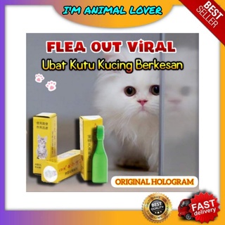 Ubat Kutu Kucing Flea Out Clear Spot On Flea Tick Treatment Medicine Pet Cat Dog Shopee Malaysia