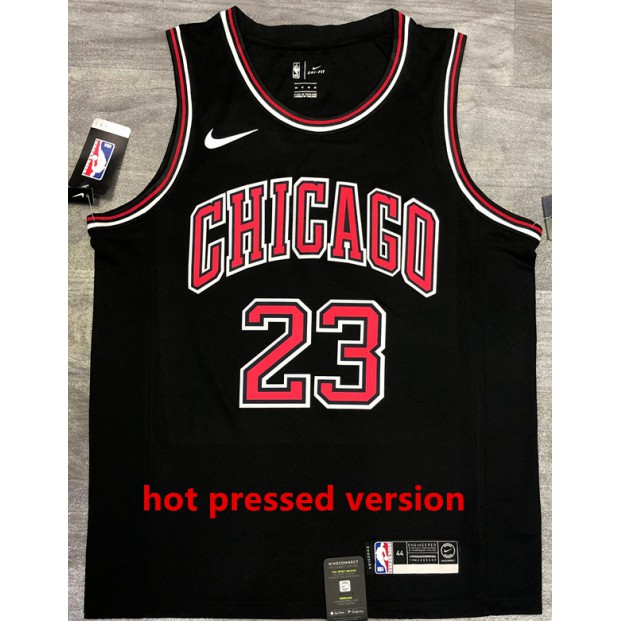 chicago bulls jordan black jersey