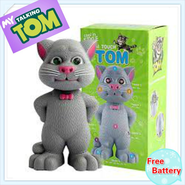 talking tom toy video