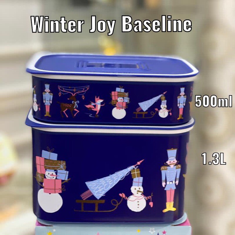 TUPPERWARE WINTER JOY BASELINE SET