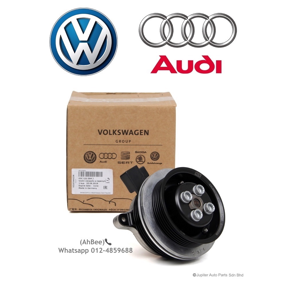 AUDI/ VOLKSWAGEN WATER PUMP ORIGINAL 100 VW GOLF MK6, JETTA, POLO