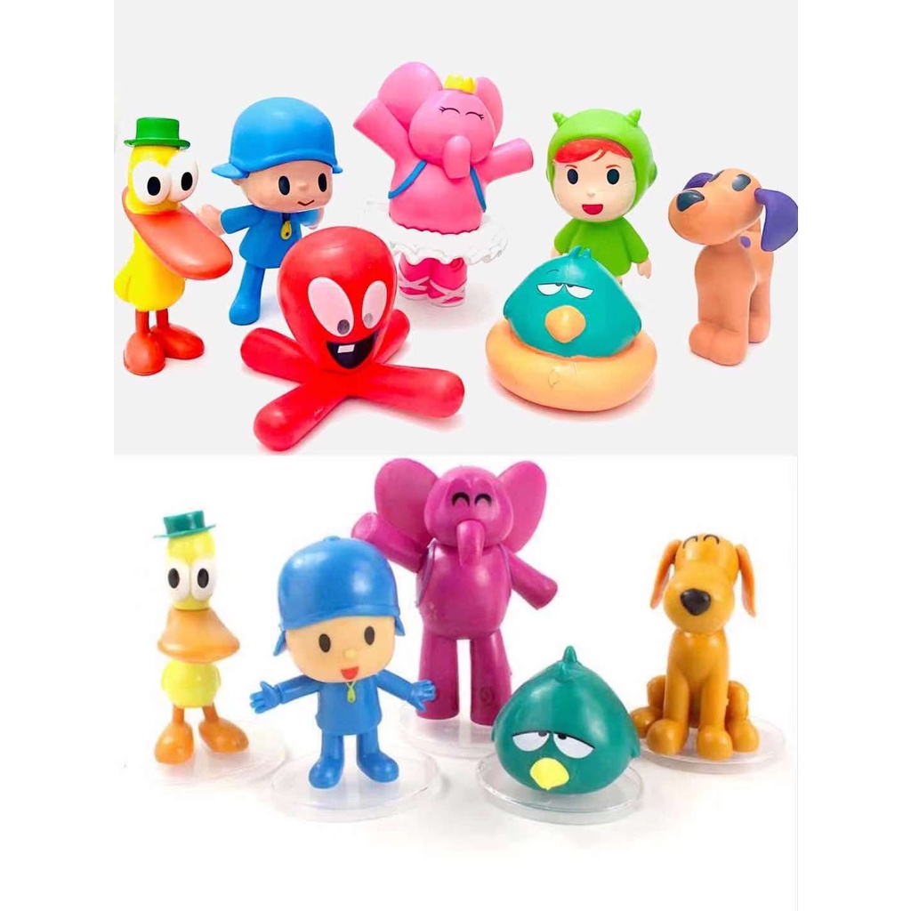 OEM Pocoyo Zinkia Collection Collector Toy Display Cake Topper Gift