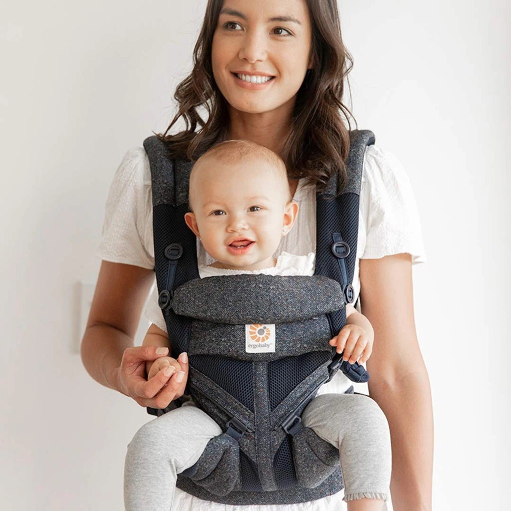 ergobaby omni 360 cool air mesh all carry positions baby carrier