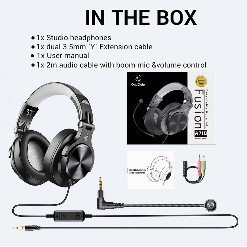 fusion a71 gaming headset