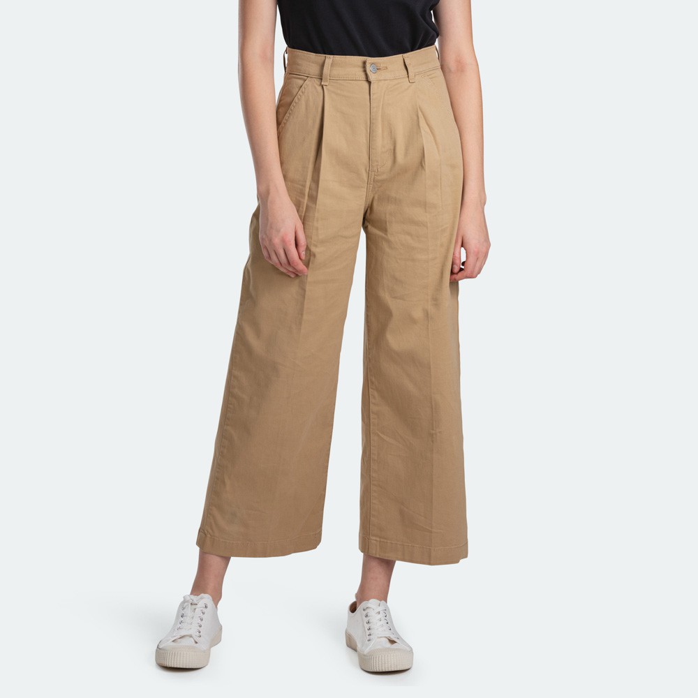 Levi's Pleated Wide Leg Chino Women 85890-0000 | Shopee Malaysia