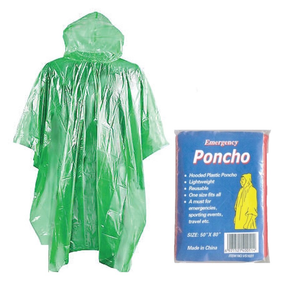 Disposable Raincoat / Poncho Raincoat / Dewasa Baju Hujan 一次性雨衣 / Travel Outdoor Raincoat