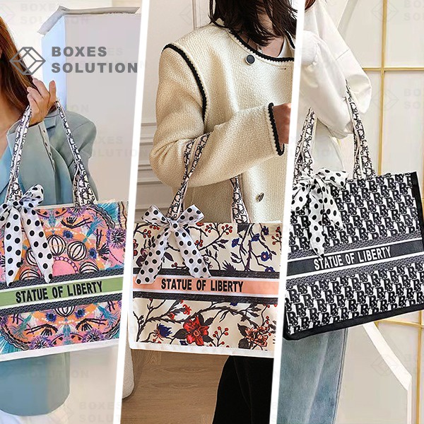 READY STOCK!!! Canvas Design Tote Bag Handbag Shoulder Beg Sling Bags DESIGN  B