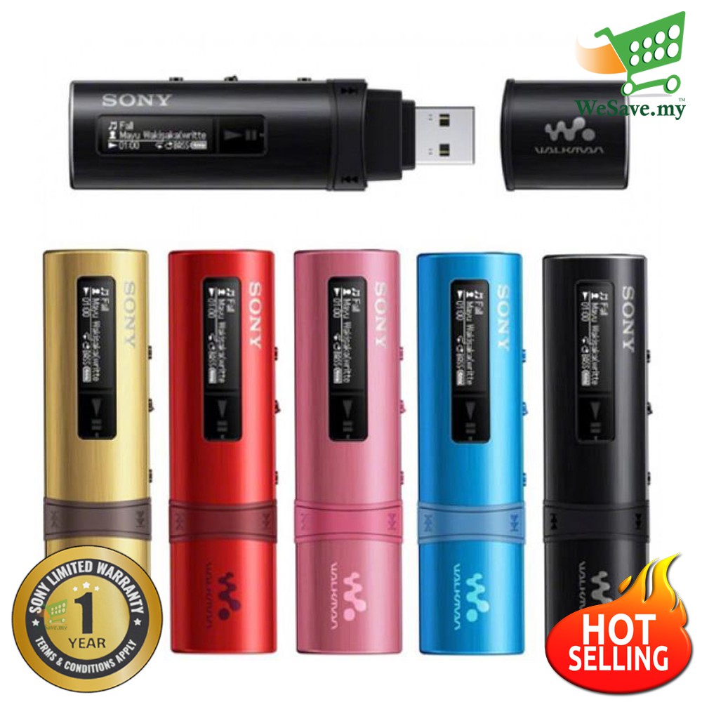 Sony NWZ-B183F MP3 Walkman Player 4GB | Shopee Malaysia