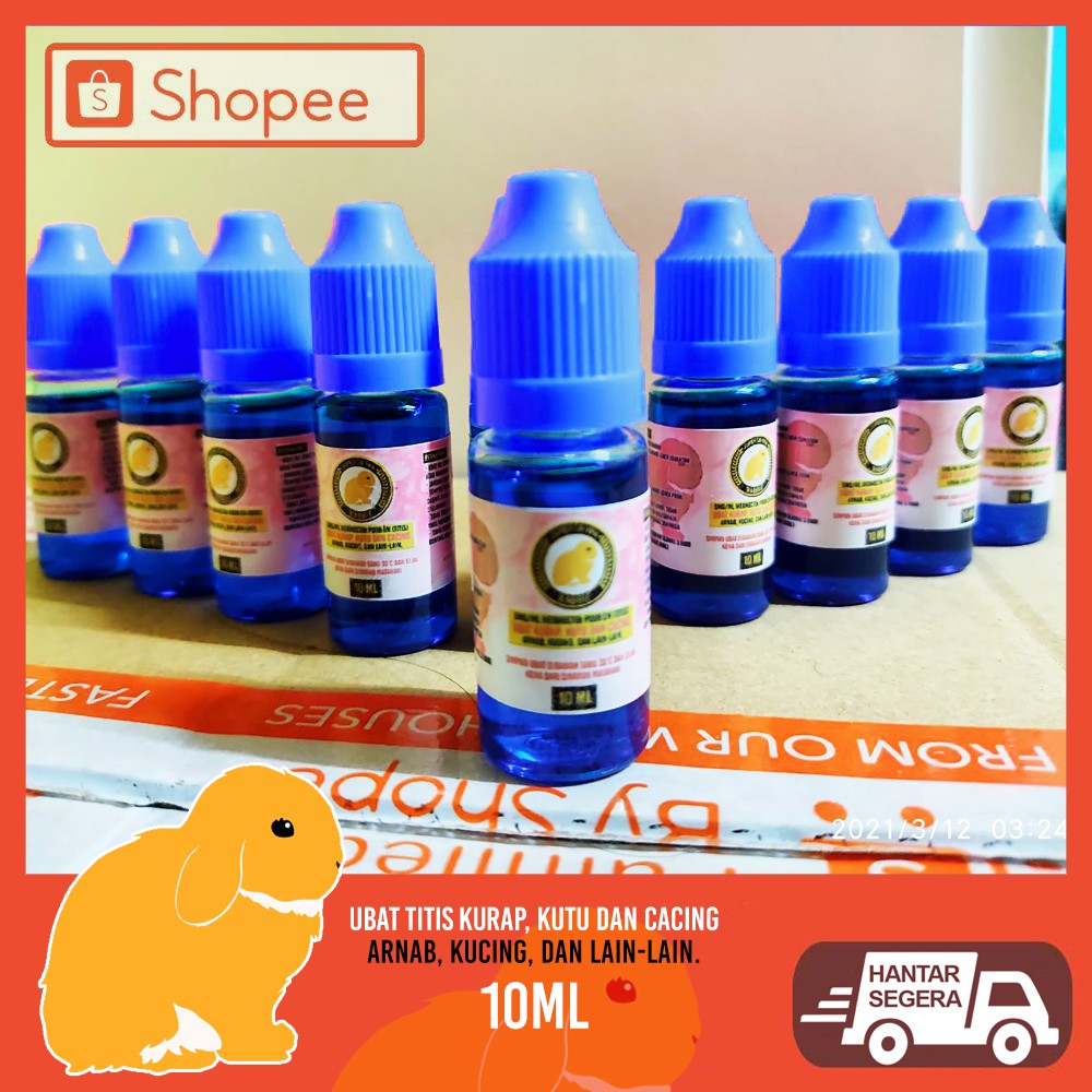 Buy Ubat Titis Kurap Untuk Arnab dan Kucing - 10ML  SeeTracker 