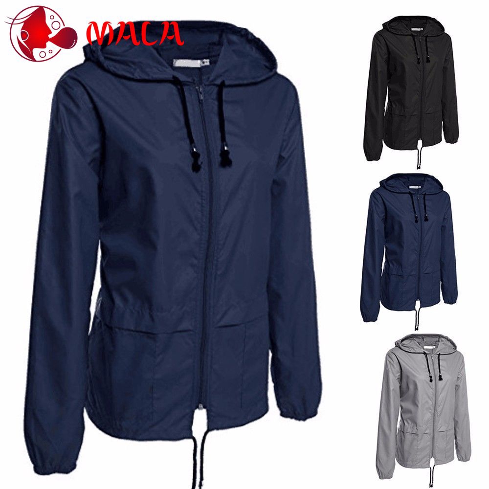 womens lightweight parka with hood