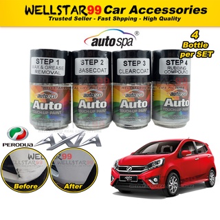 PERODUA AXIA Autospa Original Touch Up Paint Combo Set -Touch Up 
