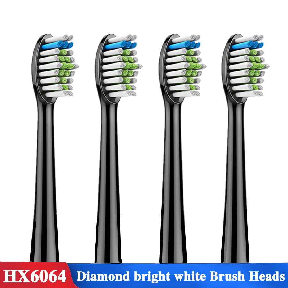 diamondclean brush heads black