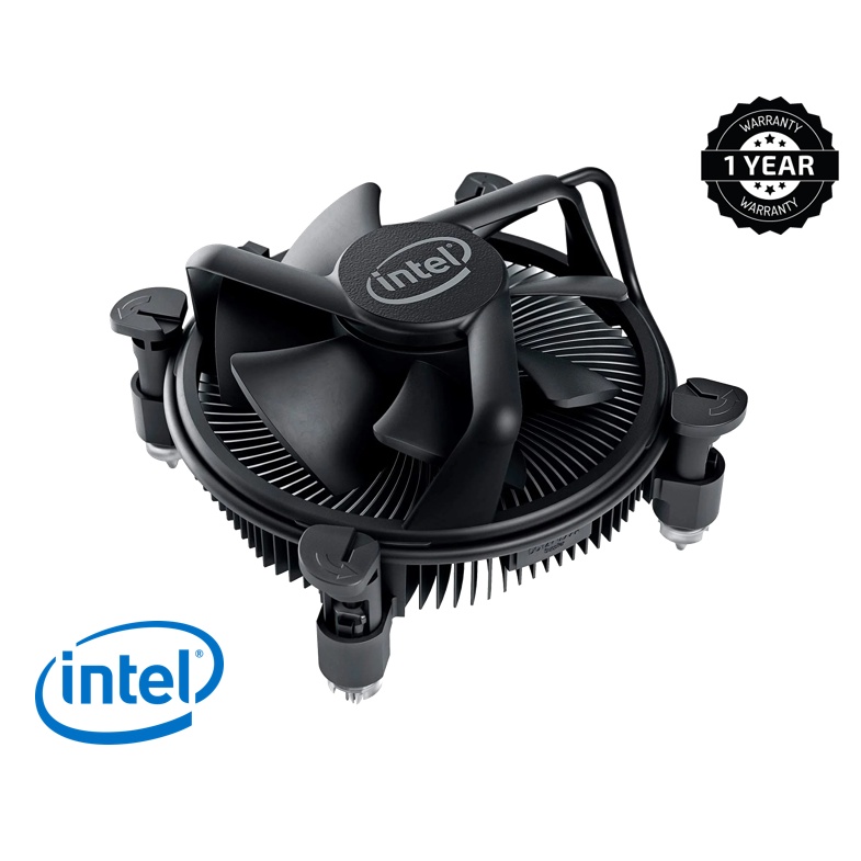 *New Unit* 2022 Intel CPU Stock Cooler / Heatsink LGA 1200 & 115X (Support LGA 1200, 1156,1155
