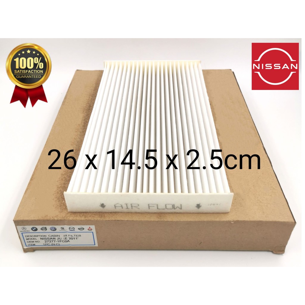 CAFAPMNJUK NISSAN JUKE / LEAF CABIN AIR FILTER Shopee Malaysia