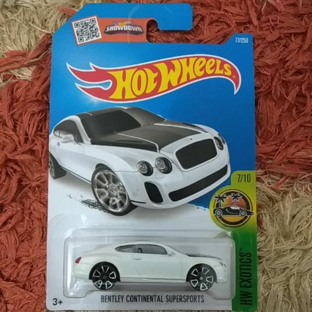 hot wheels bentley continental