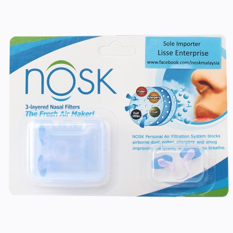 [NOSE FILTER] NOSK Nose Filter (2 in 1)  Shopee Malaysia