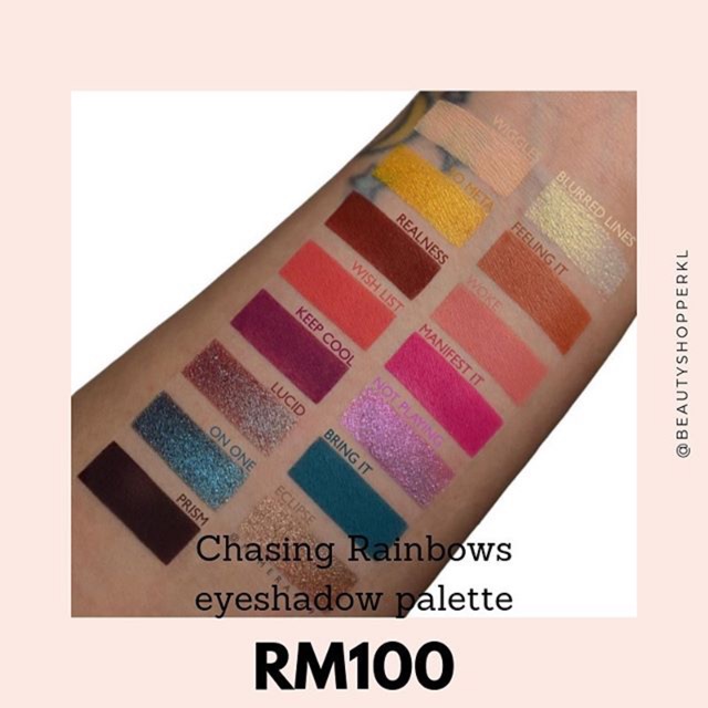 Colourpop Chasing Rainbows Eyeshadow Palette