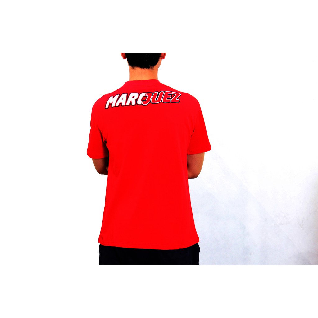 2019 Marc Marquez MotoGP Mens 93 T-Shirt White Ant Inside 100% Cotton