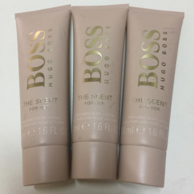 hugo boss the scent for her perfumed body lotion