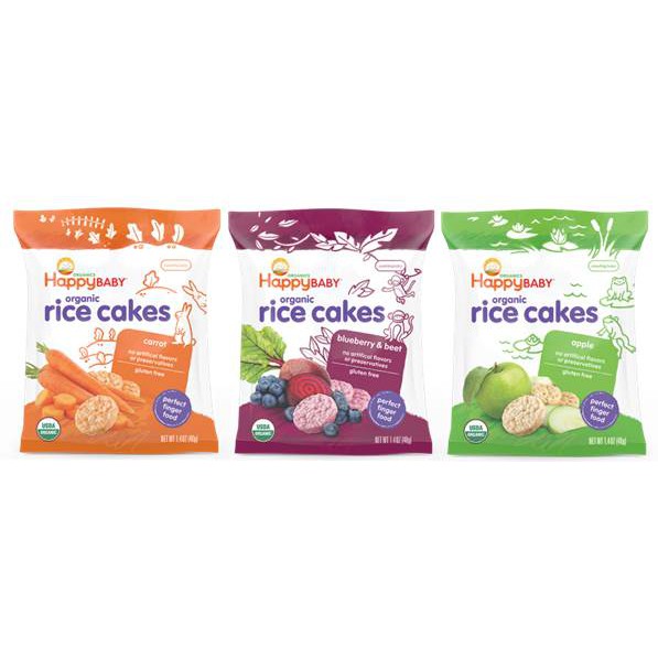 HappyBaby Organic Rice Cakes