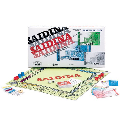 Saidina Traveller SPM78 (BM/Eng) Boardgame Millionaire/Jutaria SPM 78