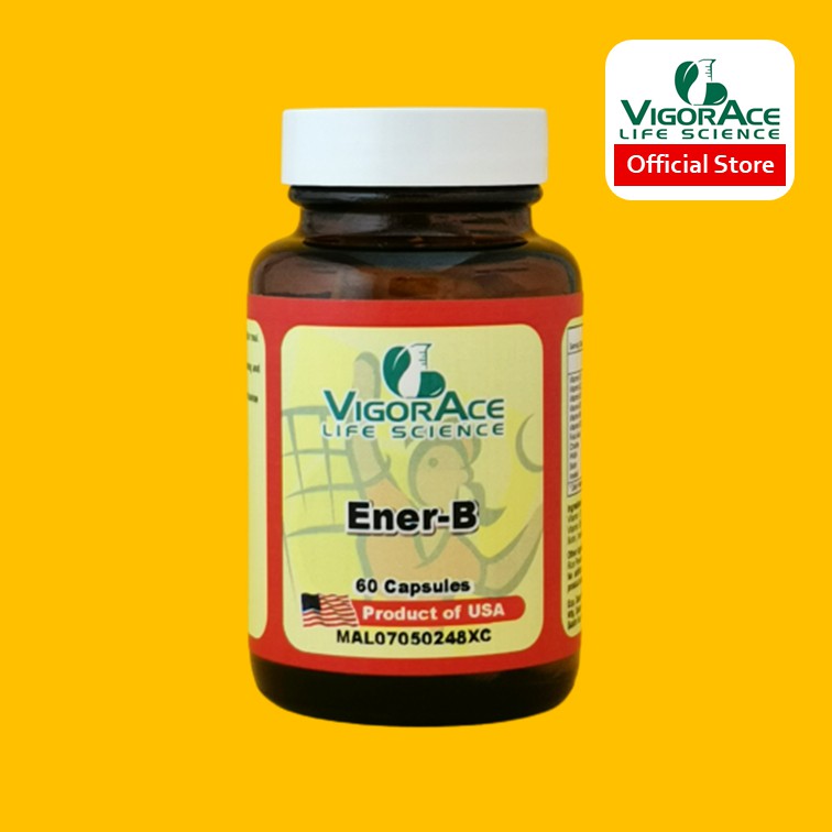 VigorAce Ener-B ~ High Potency Vitamin B, Folic Acid, Choline, PABA ...