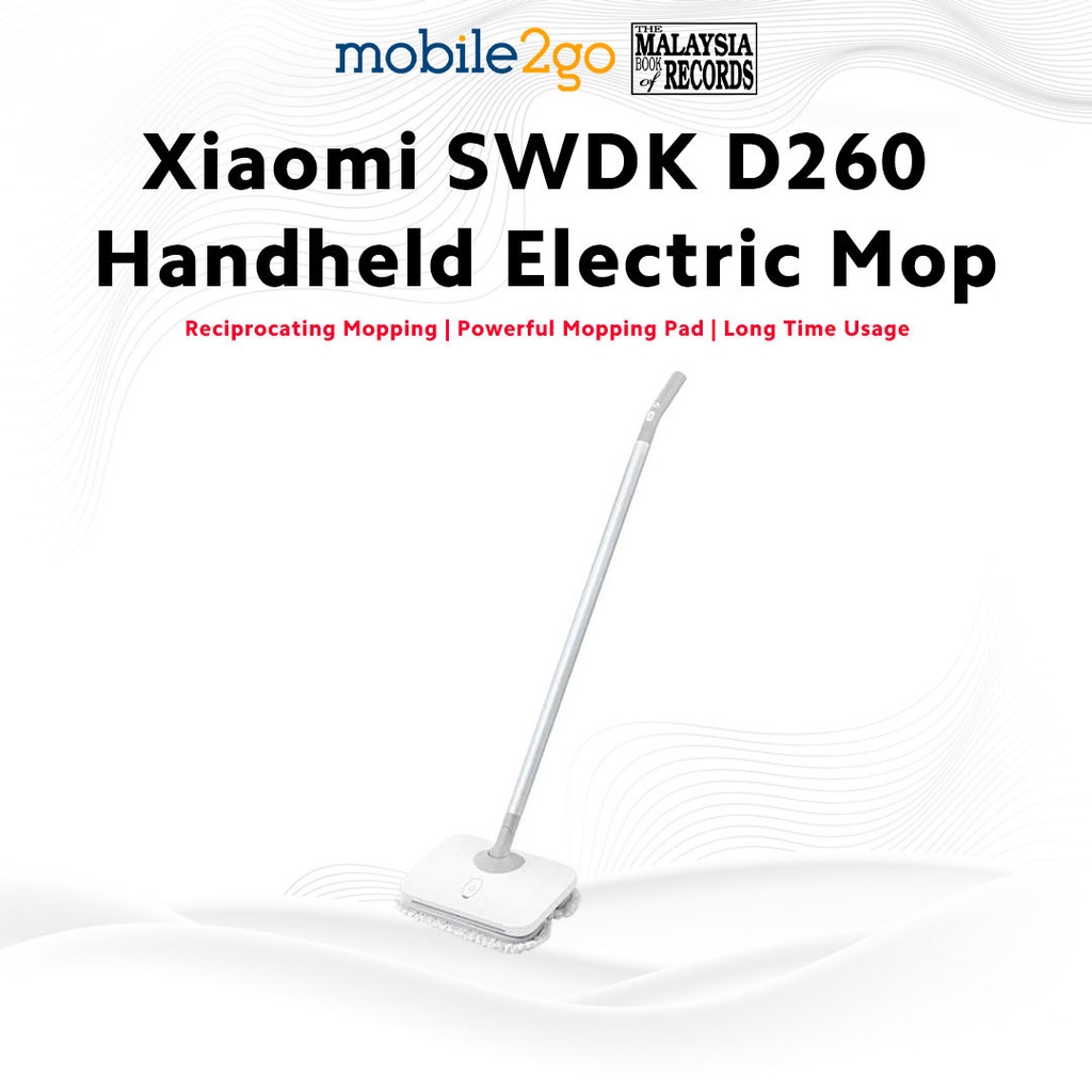 Xiaomi Youpin SWDK Wireless Handheld Electric Mop D260 | Shopee Malaysia