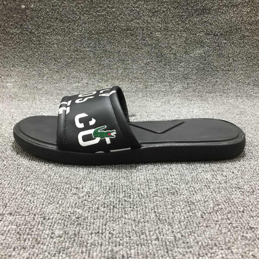 lacoste croc sandal