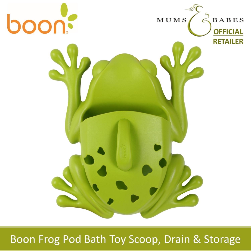 boon frog bath toy holder adhesive