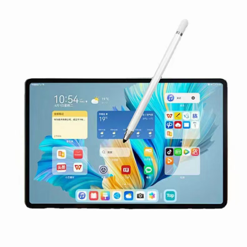 Brand New Fiber Solid hard stylus pen with 4 color, Sensitive and