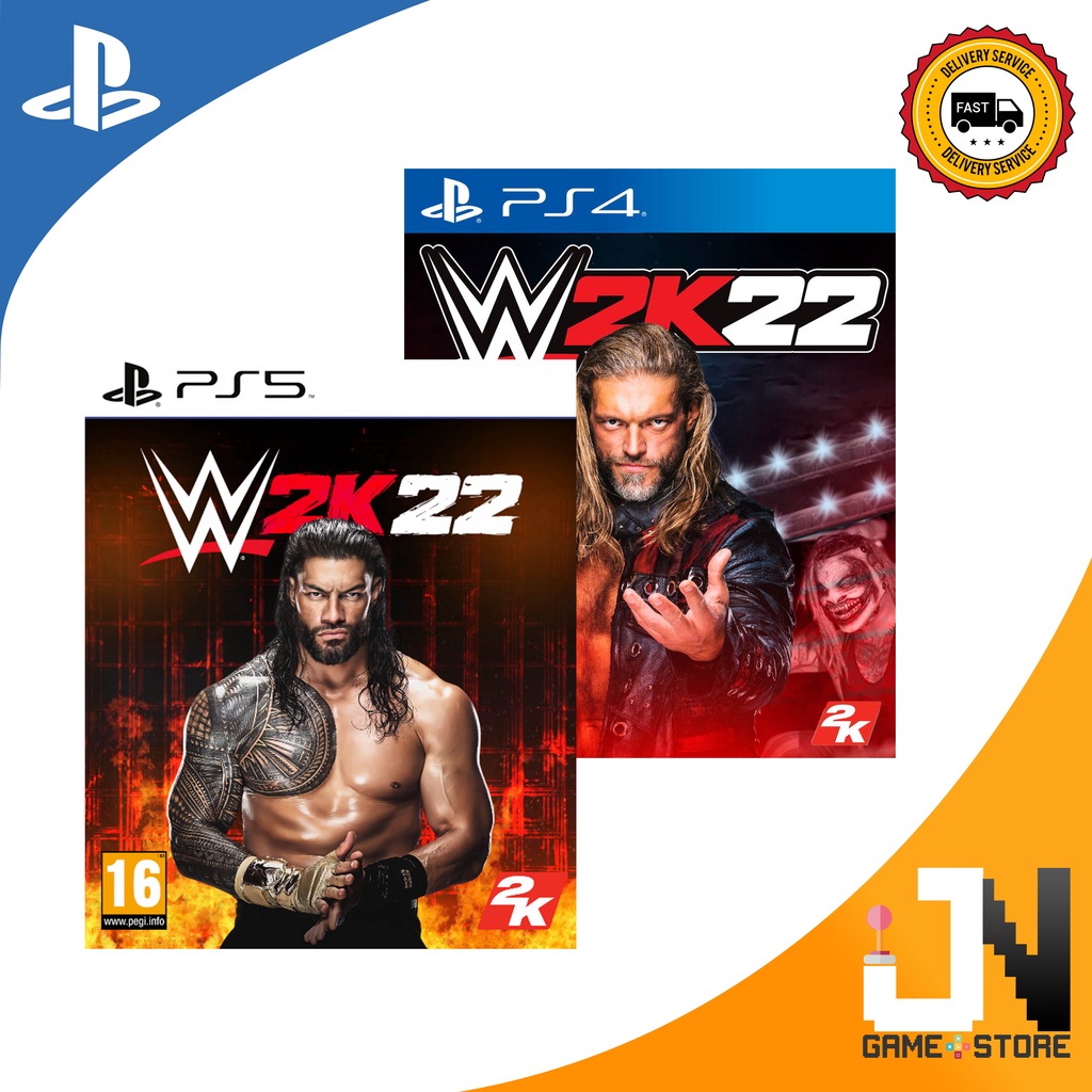 Pre Order Eta March 22 Ps4 Ps5 Wwe 2k22 Shopee Malaysia