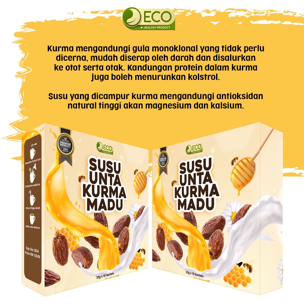 susu unta kurma madu, susu ibu, susu ibu hamil, milk booster, susu efferty + gift