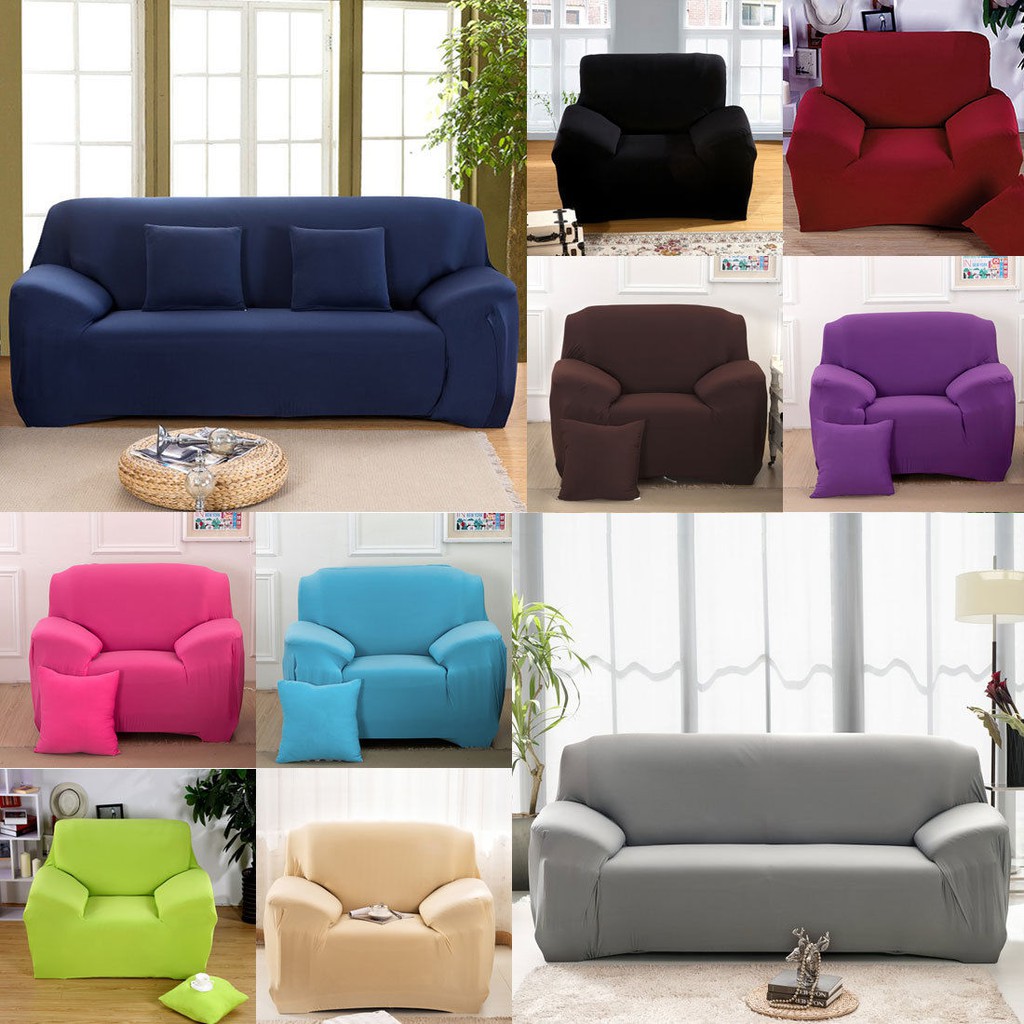 Stretch Chair Cover Sofa 3 4 Seater Protector Couch Cover