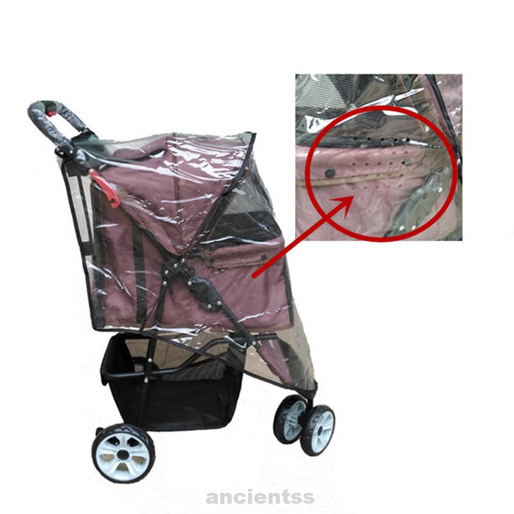 clear stroller cover