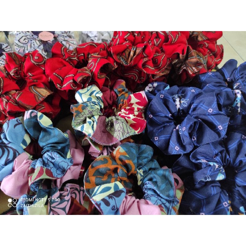 Getah Rambut Batik Scrunchie Girl Hair Accessories [Jelujur Store]