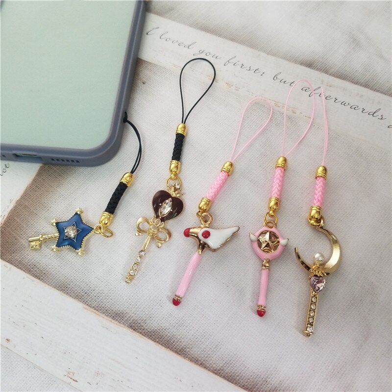 Luxury Straps Decor Lanyards Kawaii Keys Mobile Phone Headphone Strap Hanging Rope Smartphone Charm